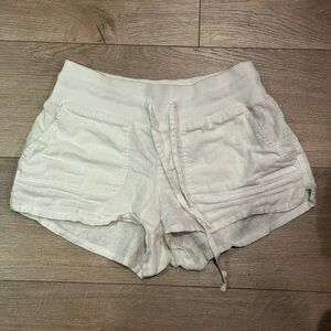 Urban Outfitters White linen Shorts